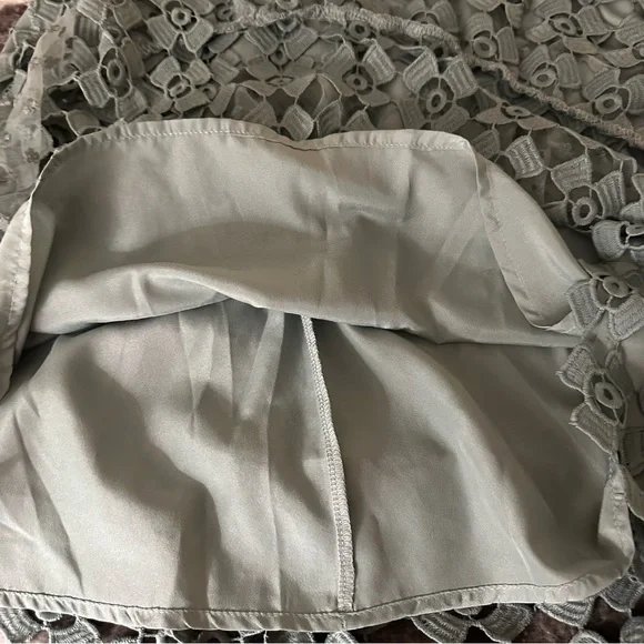 Romeo & Juliet Couture Dress Sage size L Women - Picture 13 of 15